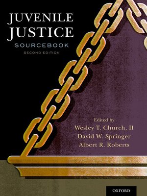 cover image of Juvenile Justice Sourcebook
